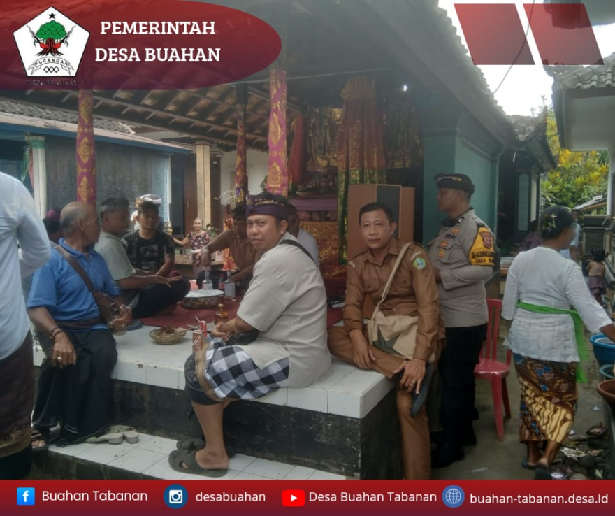 MENGHADIRI UNDANGAN TIGA BULANAN ANAK DARI KAWIL BUAHAN UTARA